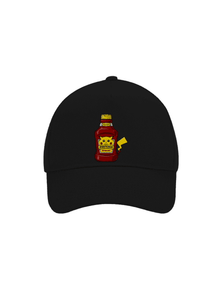 Piketchup kšiltovka baseballka Black