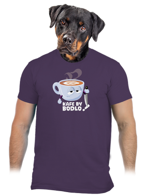Kafe by bodlo pánské tričko Urban Purple