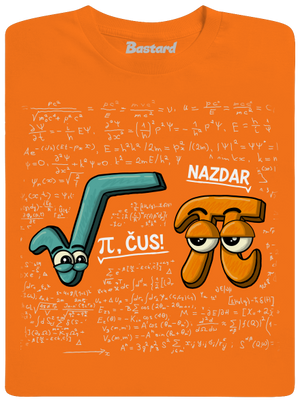 Pí, čus! pánské tričko Orange