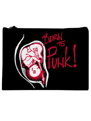 Born to punk taštička Black