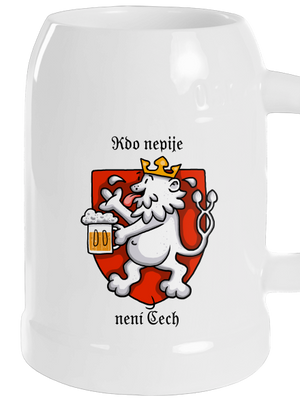 Kdo nepije, není Čech půllitr White
