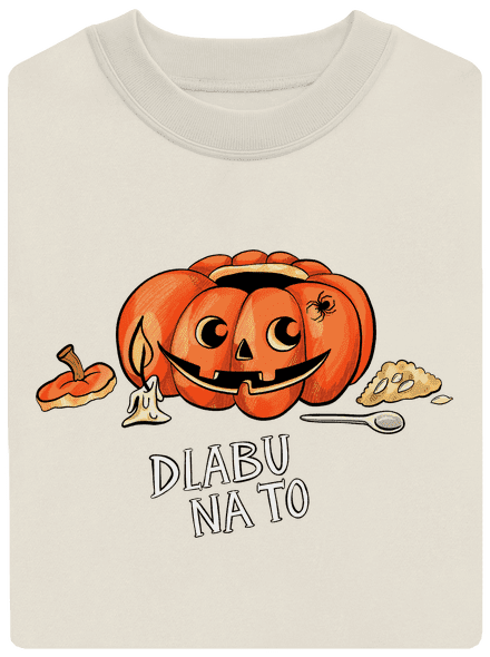 Dlabu na to unisex mikina bez kapuce Off White