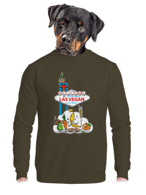 unisex mikina bez kapuce