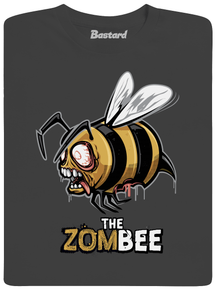 ZomBee - žlutá pánské tričko Dark Grey