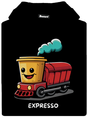 Expresso dětská mikina klokanka Black