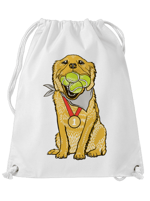 Zlatý retrívr vak White