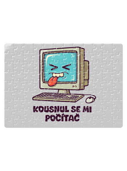 Kousnul se mi počítač puzzle White