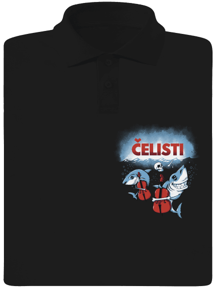 Čelisti pánská polokošile Black