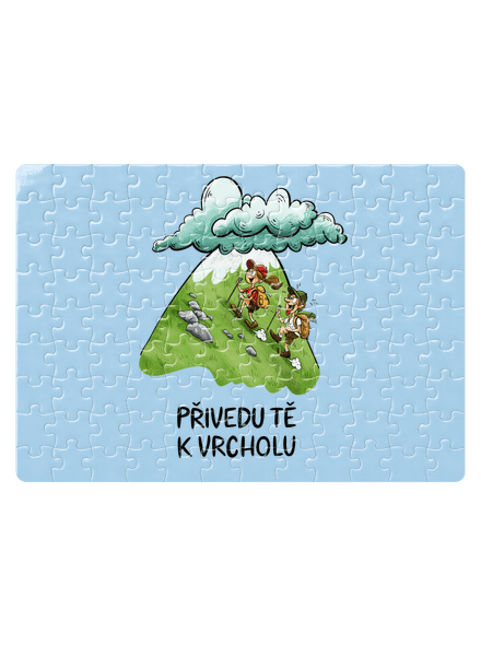 Přivedu tě k vrcholu puzzle White