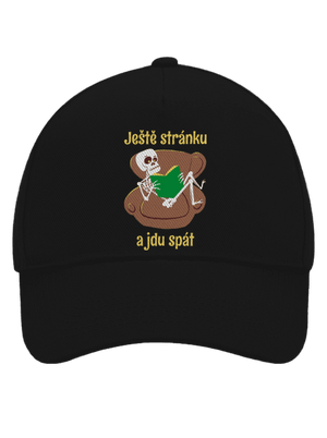 Ještě stránku kšiltovka baseballka Black