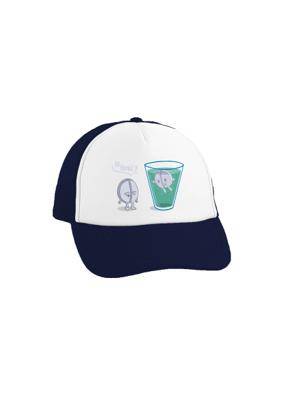 Co šumíš kšiltovka truckerka French Navy cap