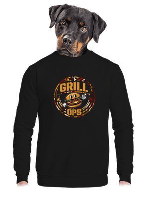 unisex mikina bez kapuce