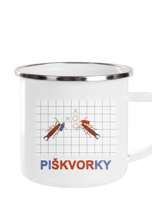 Škvoří piškvorky plecháček White