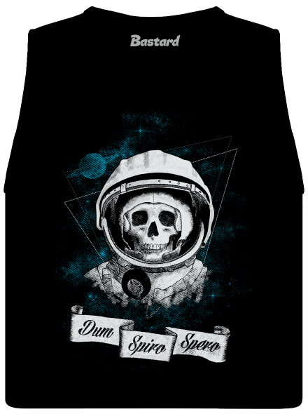 Dum Spiro Spero dámské tílko volné Black