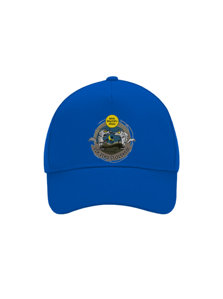 Vlk vlku člověkem kšiltovka baseballka Bright Royal