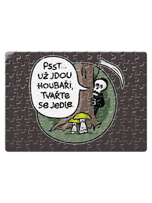 Muchomůrky zelené puzzle White