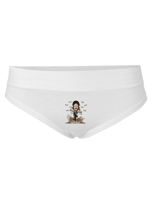 Cinklista dámské kalhotky White