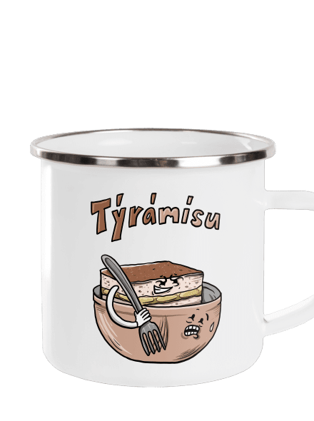 Týrámísu plecháček White