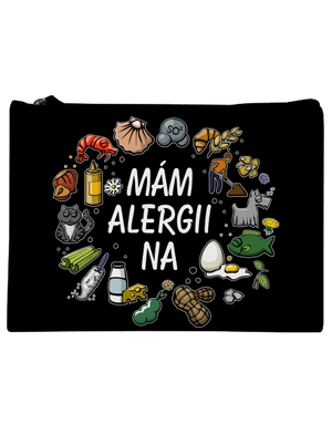 Mám alergii na... + fix taštička Black