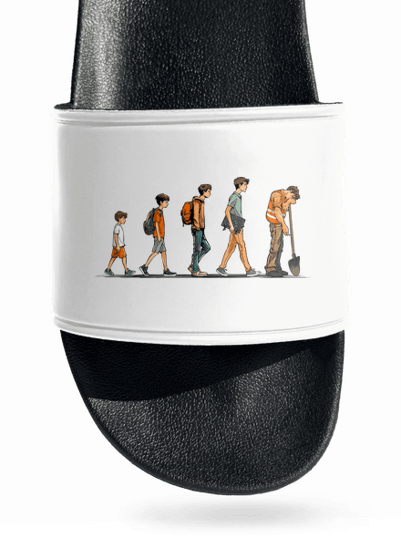 Evoluce studenta pantofle White