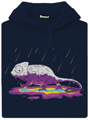 Odkryté tajemství pánská mikina klokanka Navy