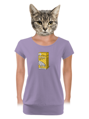 dámské tričko s lemem