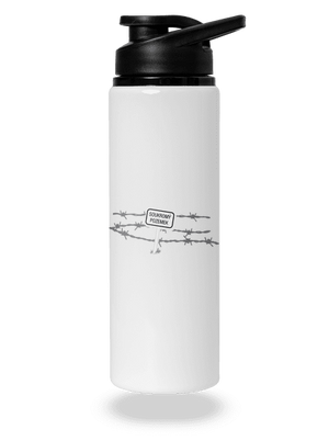 Soukromý pozemek lahev na vodu White