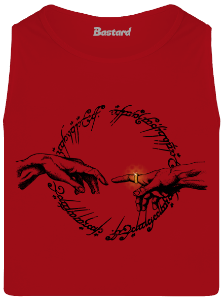 God of ring pánské tílko Red