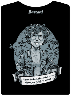 B14: Léto s kovbojem dámské tričko premium Black