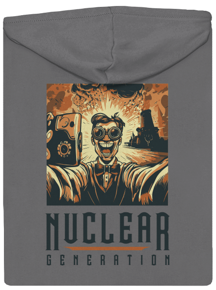 Nuclear generation dámská mikina na zip Steel Gray