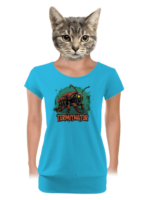 dámské tričko s lemem