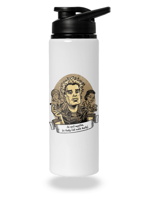 B14: Samotáři lahev na vodu White