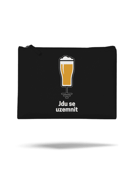 Jdu se uzemnit taštička Black