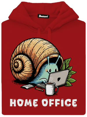 Šnekův home office dámská mikina klokanka Red Mal