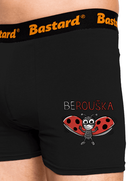 Berouška boxerky Black