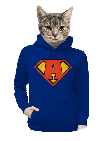 Jsem superhrdina dámská mikina klokanka Royal Blue Mal