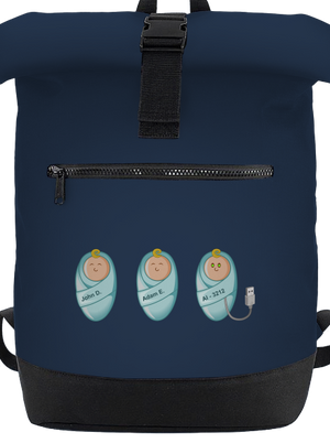 AI baby batoh French Navy