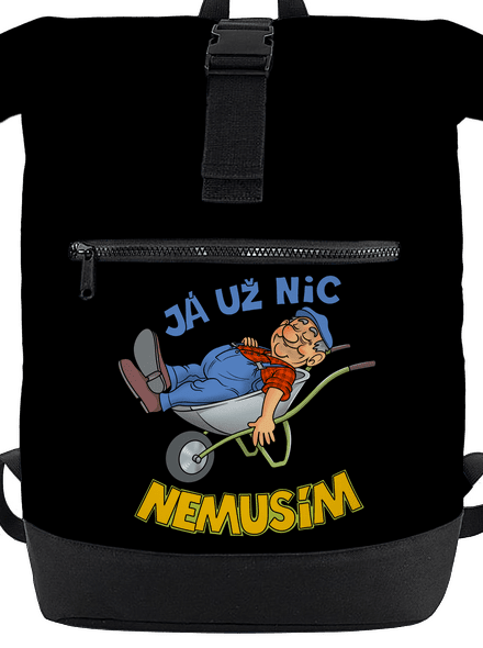 Nemusím batoh Black