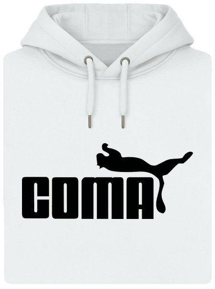 Coma unisex mikina premium Snowwhite