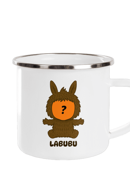 Labubu plecháček White