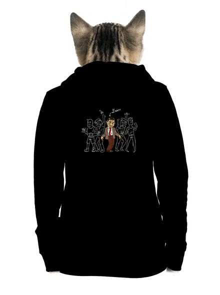 Já na párty dámská mikina na zip Black