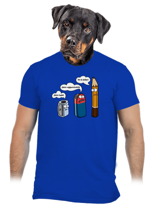 To si pište pánské tričko Royal Blue