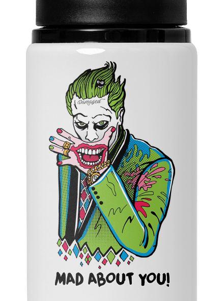 Joker a Harley lahev na vodu White