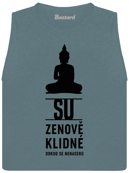 Su zenově klidné dámské tílko volné Heather Deep Teal