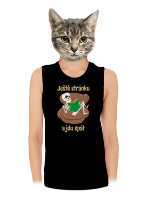 Ještě stránku dámské tílko volné Black