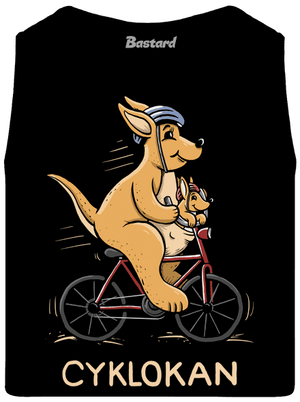 Cyklokan pánské tílko Black