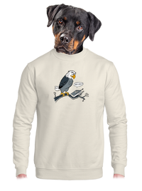 unisex mikina bez kapuce