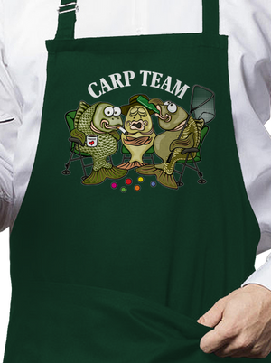 Carp Team zástěra Bottle Green