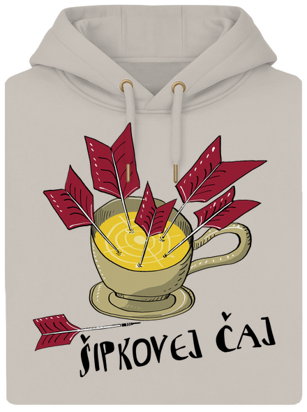Šipkovej čaj unisex mikina premium Pastel Macchiato