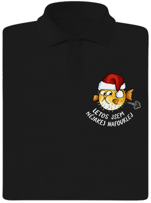 Jsem nafouklej pánská polokošile Black